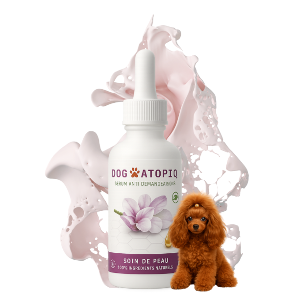 Acheter la crème traitante de la gamme DOG ATOPIQUE pour traiter la dermatite et l’eczéma de votre chien.