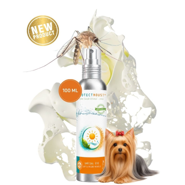 Brume protectrice PROTECT MOUST™ NaturoNao pour la saison des moustiques - 100 ml