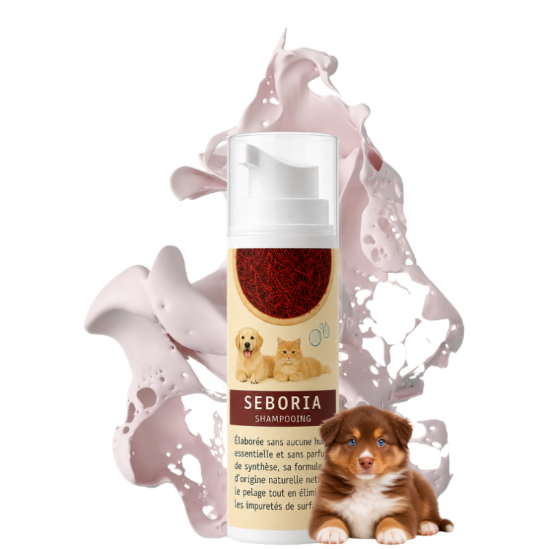 Shampooing SÉBORIA™ | Séborrhée et Peau Grasse du Chien