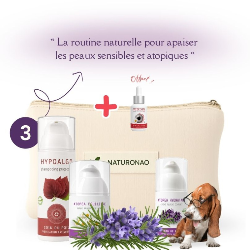 Pack ATOPÉA™ Chien | Soins Peau Sensible & Atopique