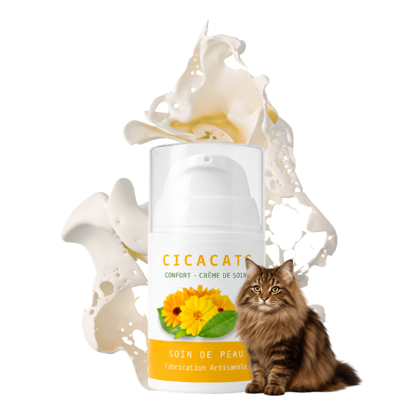 Crème CICACATS™ Confort | Peau Fragilisée et Chat